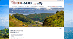 Desktop Screenshot of geolandonline.com